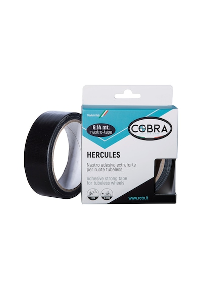 Cobra Hercules 25mm X 9.14mt Bisiklet Tubeless Bantı Siyah