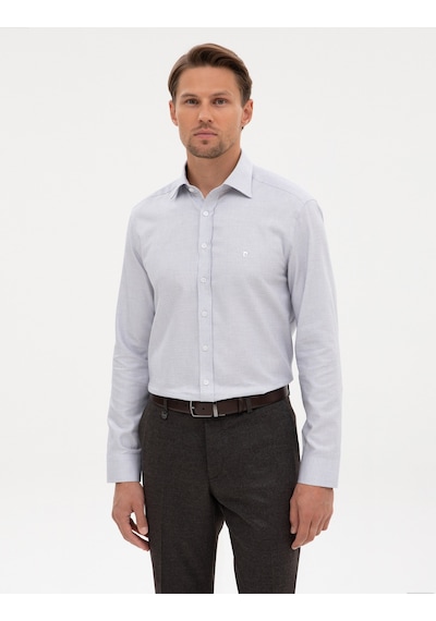 Pierre Cardin Erkek Açık Lacivert Gömlek Desenli 50313798-vr059 Açık Lacivert