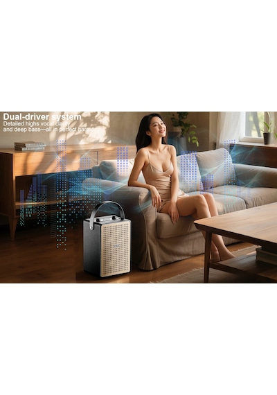 Ven-dens Vd-spk017 Premium Led Işıklı Bluetooth Hoparlör