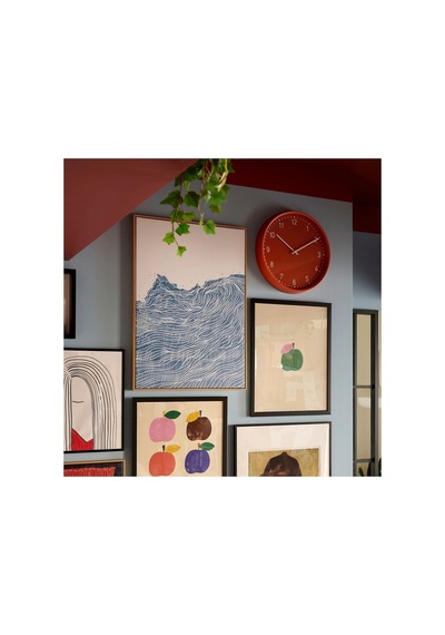 Ikea Bondıs Duvar Saati 38 X 6 Cm Turuncu