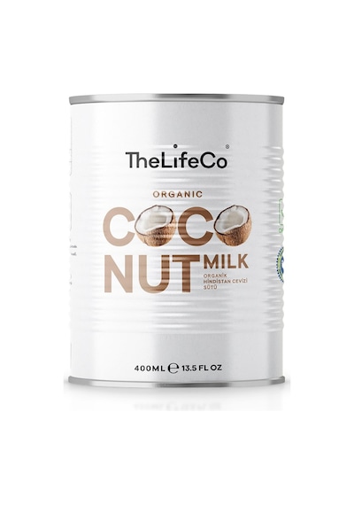 The LifeCo Organik Hindistan Cevizi Sütü 400 ML