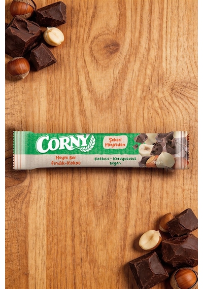 Corny Fındık Kakao Meyve Bar -35 X 12 Adet