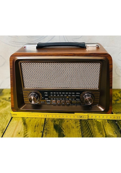 Nostaljik Radyo Ev Ofis Hediyesi Büyük Boy