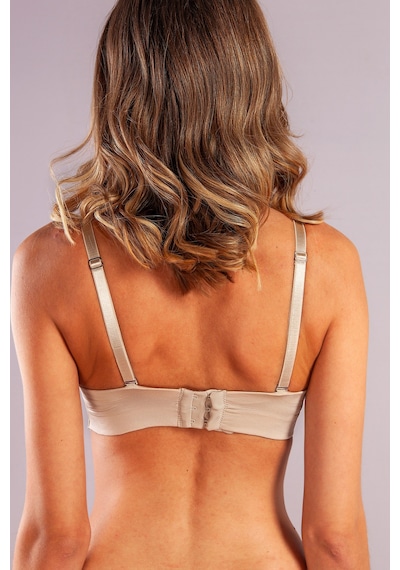 Lenaca Genius Balconette Heavy Push Up Bra, Ten Konforlu Ve Şık Sütyen Çok Renkli