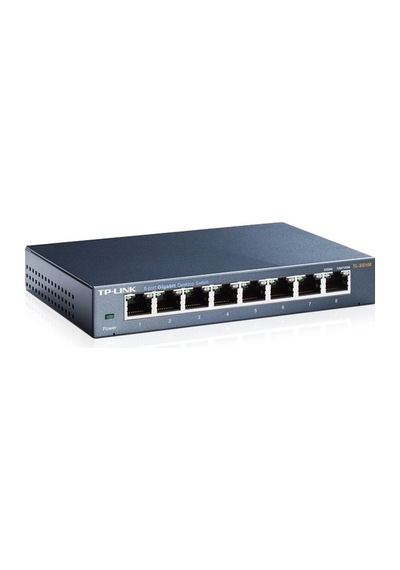Tp-link Tl-sg108 8 Port 10/100/1000 Mbps Gigabit Switch