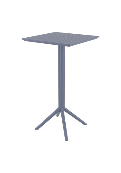 Asmasa44 Siesta Sky Katlanır Bar Masası 108 CM Beyaz