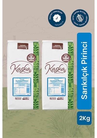 Kaşka Tosya Sarıkılçık Pirinci 2 KG