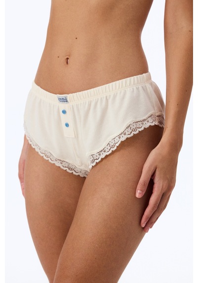Penti Ekru Cheeky Puantiye Desenli Shorty Külot Ecru