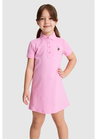 U.S. Polo Assn. U.s. Polo Assn. Kız Çocuk Pembe Elbise Örme 50325597-vr041