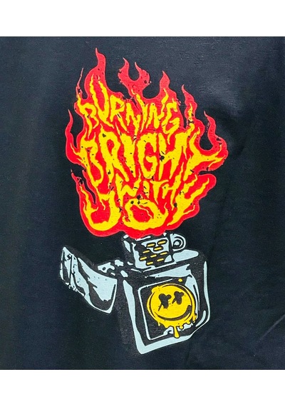 Siyah Erkek Zippo Tişört Siyah