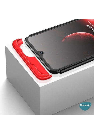 Microsonic Samsung Galaxy Uyumlu A22 Kılıf Double Dip 360 Protective