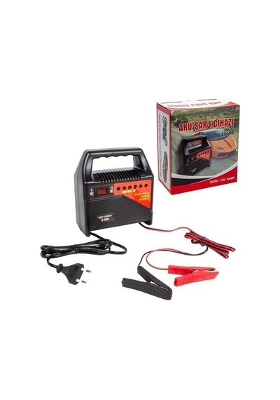 6 Volt - 12 Volt 6 Amper Ledli Göstergeli Akü Şarj Cihazı