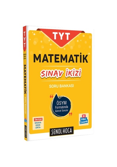 Şenol Hoca TYT Matematik Sınav İkizi Soru Bankası - Şenol Hoca Yayınları