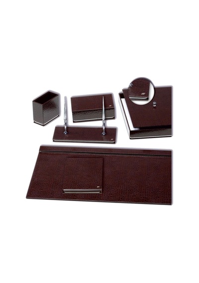 Tabac 4580-148 White Gold Suni Deri Sümen Takımı Marine Koyu