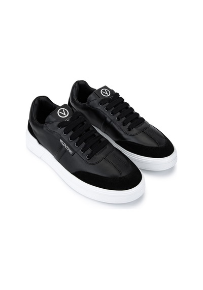 Mario Valentino Erkek Hakiki Deri Siyah Sneakers & Spor Ayakkabı 1040 92r2108 Erk Ayk Sk25-26 Nero