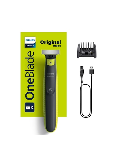 Philips Oneblade Yüz İçin Hibrit Tıraş Makinesi Sakal Şekillendirici 5'i 1 Arada Ayarlanabi