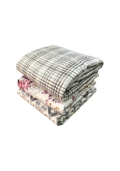 Royam Sdr Home Çift Kişilik %100 Pamuklu Çok Amaçlı Örtü Pike 195 X 220 Çok Renkli