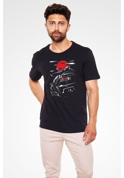 Noıssey Ko Butadigi Mitsubishi Siyah Unisex Tişört T-shirt T10522