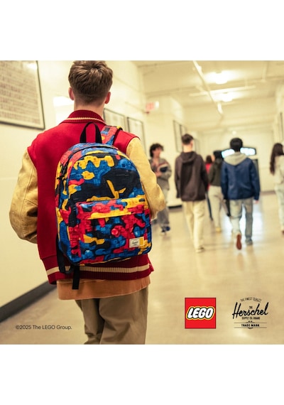 Herschel X Lego Xl Sırt Çantası-15411 Renkli Soyut Blok