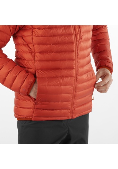 Salomon Elıxır Mıcro Down Erkek Outdoor Montu Cherry Tomato Lc2330000 Kırmızı