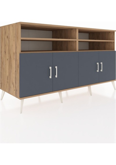 Kronos Konsol 6 Raflı 4 Kapaklı 176x59x99 Çam-antrasit/aytaşı Çam-antrasit/aytaşı Kronos Konsol 6 Raflı 4 Kapaklı 176x59x99 Çam-antrasit/aytaşı Çam-antrasit/aytaşı