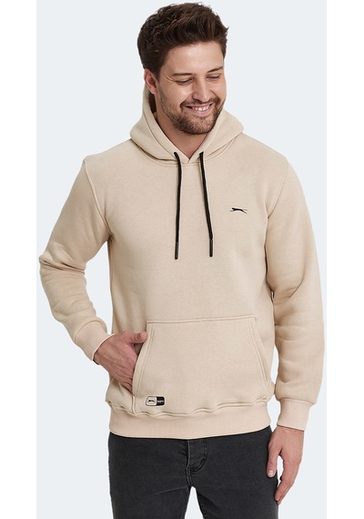 Slazenger OLTA IN Erkek Sweatshirt Bej
