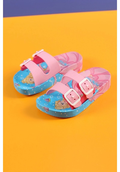 Gezer Kız Çocuk Terlik Princess 14795 Lila Lila