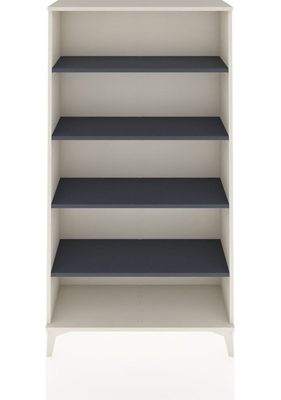 Arges Dolap 4 Raflı 88x30x163 Aytaşı-antrasit Aytaşı