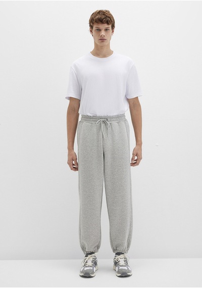 Mavi - Gri Jogger Eşofman Altı 0010549-80018 Gri