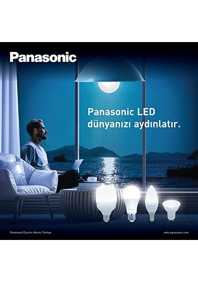 Panasonıc Led E27 8,5w 806lm 2700k Lamba Sarı Işık 60w Warm White 15.000h