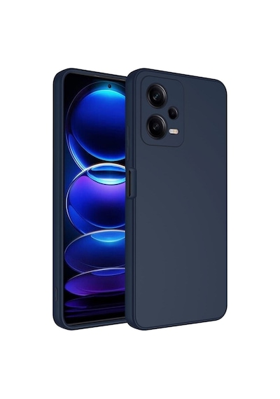 Xiaomi Poco X5 5g Kılıf Lansman Içi Kadife Silikon + Ekran Koruyucu Nano Kırmızı