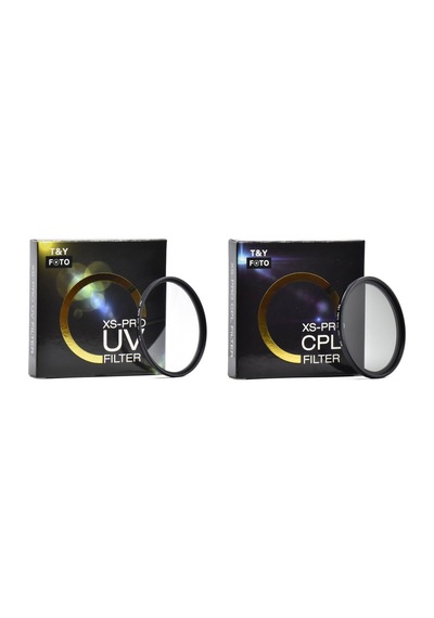 Nikon D5100 D5200 18-55mm Lens Için 52mm Xs-pro Slim Uv + Slim Cpl Polarize Filtre