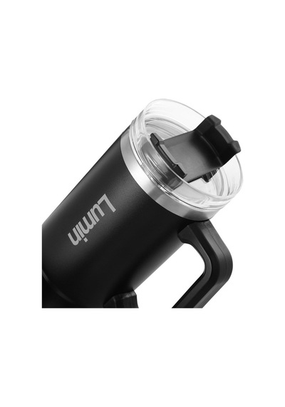 Lumin Quencher Tumbler 1,18 Litre Vakum Yalıtımlı Termos Bardak Kapaklı Ve Pipetli Black Edition