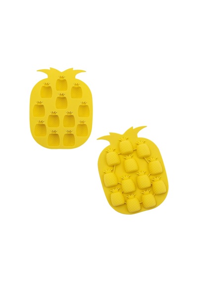 Tahtakale Toptancı Silikon Çoklu Ananas Çikolata Ve Jelibon Kalıbı 12 Li Çok Renkli
