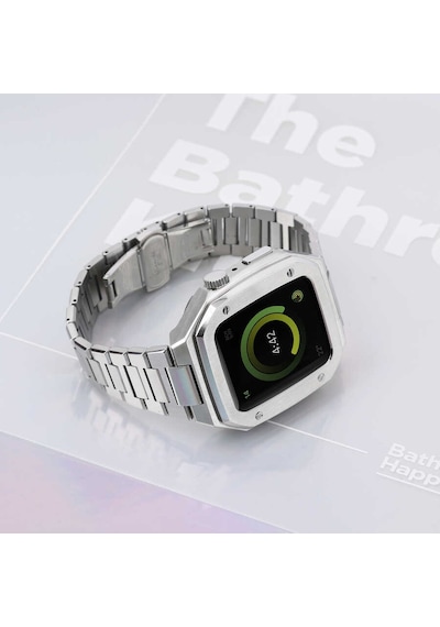 Watch 7 45mm Uyumlu Krd-64 Metal Zore Kordon-siyah