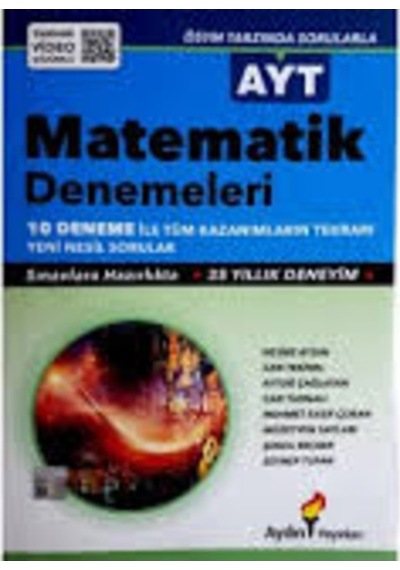 Aydın Ayt Matematik Denemeleri