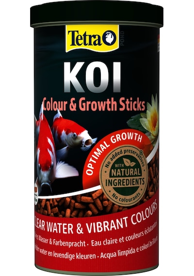 Tetra Pond Koi Colour & Growth Sticks 1000ml / 270gr