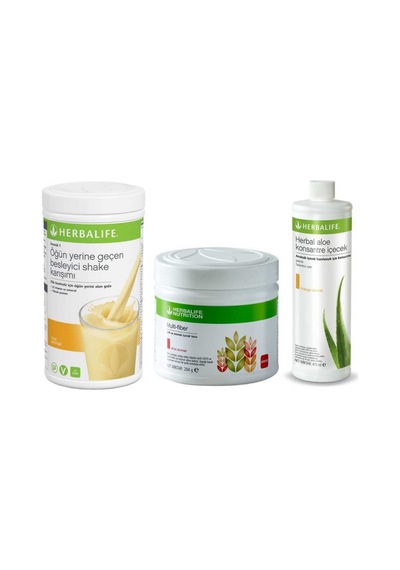Sindirim Set - Formül 1 Shake- Multi Fiber Toz- Aloe Vera İçecek