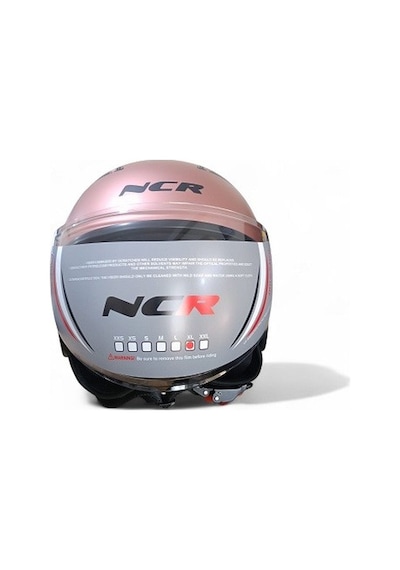 Ncr 230 Ece 22/06 Belgeli Çenesiz Kask Rose
