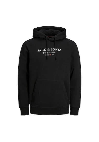 Jack & Jones Erkek Kapüşonlu Sweatshirt Jprbluarchıe 63412216335 Siyah