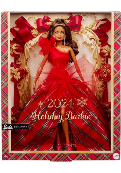 Barbie 2024 Mutlu Yıllar Bebeği - Esmer HRM63