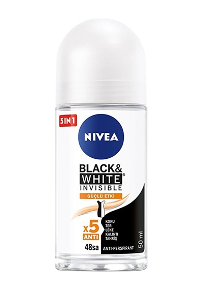 4 Adet Nivea Roll-on Black&white Ultimate Impact Erkek 50 Ml