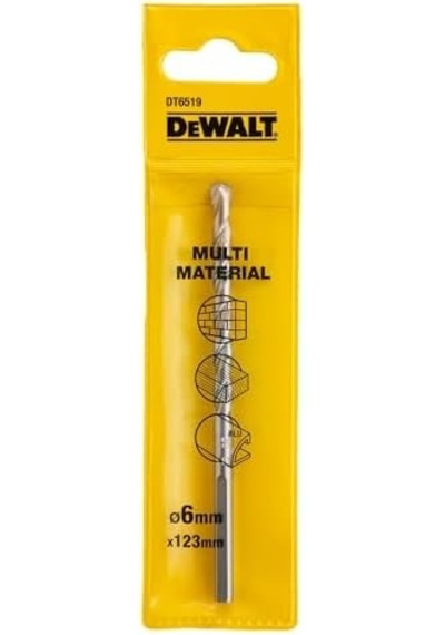 Dt6519 Çok Amaçlı Matkap Ucu, Metalik, 1 Adet