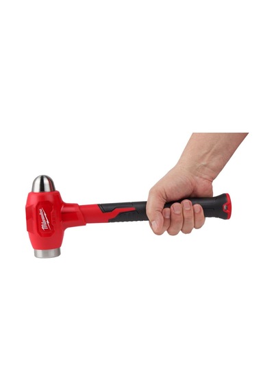 Milwaukee Fiber Saplı Küresel Başlı Bilyeli Çekiç 907 Gr.- 4932492349