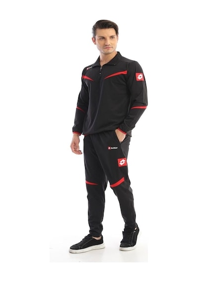 Eşofman Takımı, Lotto Suit Team Ant Pl Black/red, N8162 L Siyah - Kırmızı