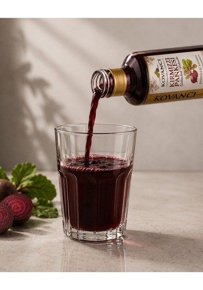 Kırmızı Pancar Sirkesi 500 Ml-katkısız & Doğal Fermente