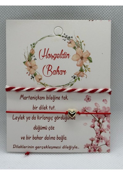 Şans Bilekliği Kırmızı