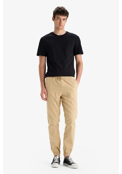 DeFacto %100 Pamuk Kargo Jogger Pantolon Üç Cepli E0834AX25SMBG109