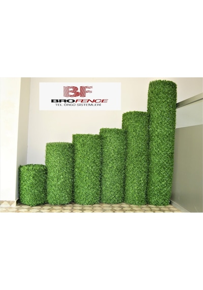 Çim Çit 150 Cm Çimçit Dekoratif Çit, Bahçe Çiti