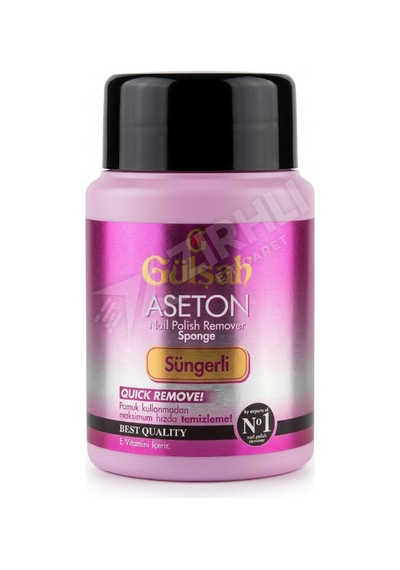 3 Adet Gülşah Süngerli Aseton 70 Ml